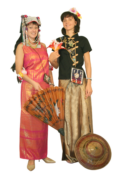 Тайланд, восток, азия, сиам,  народные, карнавал, прокат, костюмы, платья.